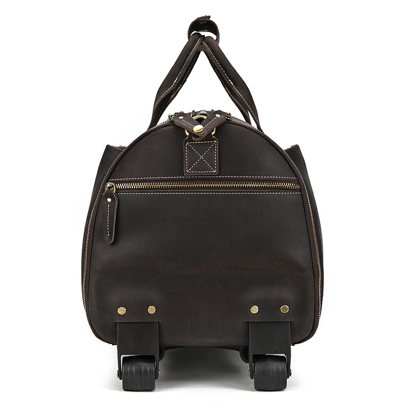 Leather Roller Bag