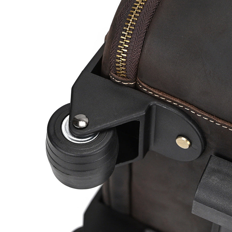 Leather Roller Bag