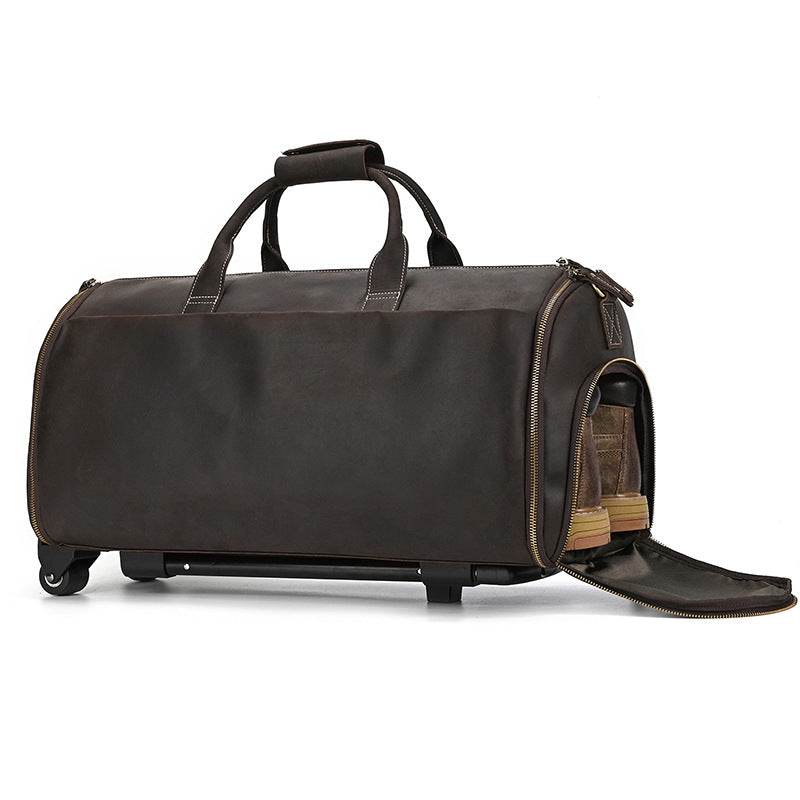 Leather Roller Bag
