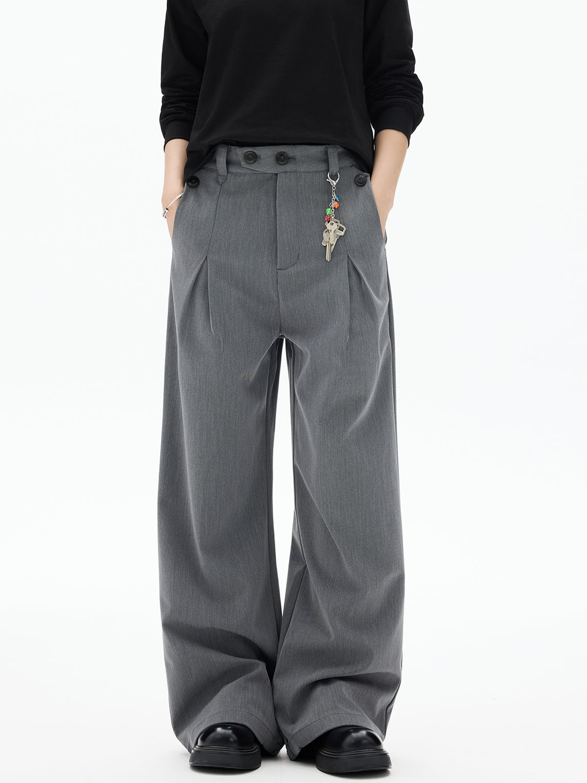 Flared Suit Trousers