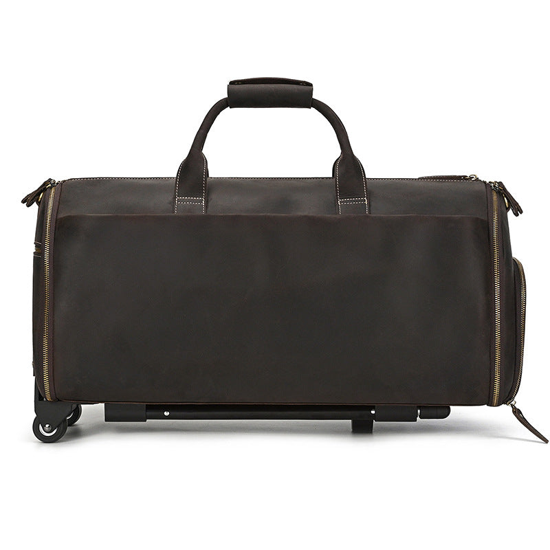 Leather Roller Bag