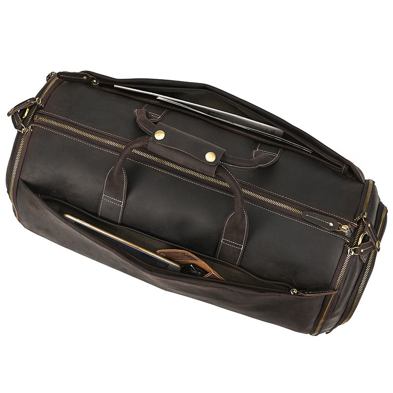 Leather Roller Bag