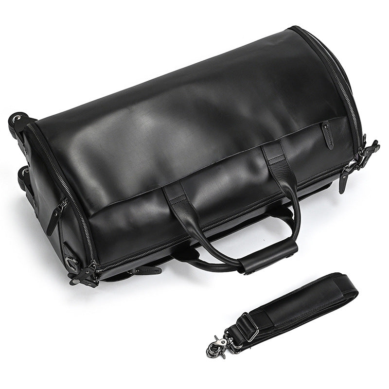 Leather Roller Bag