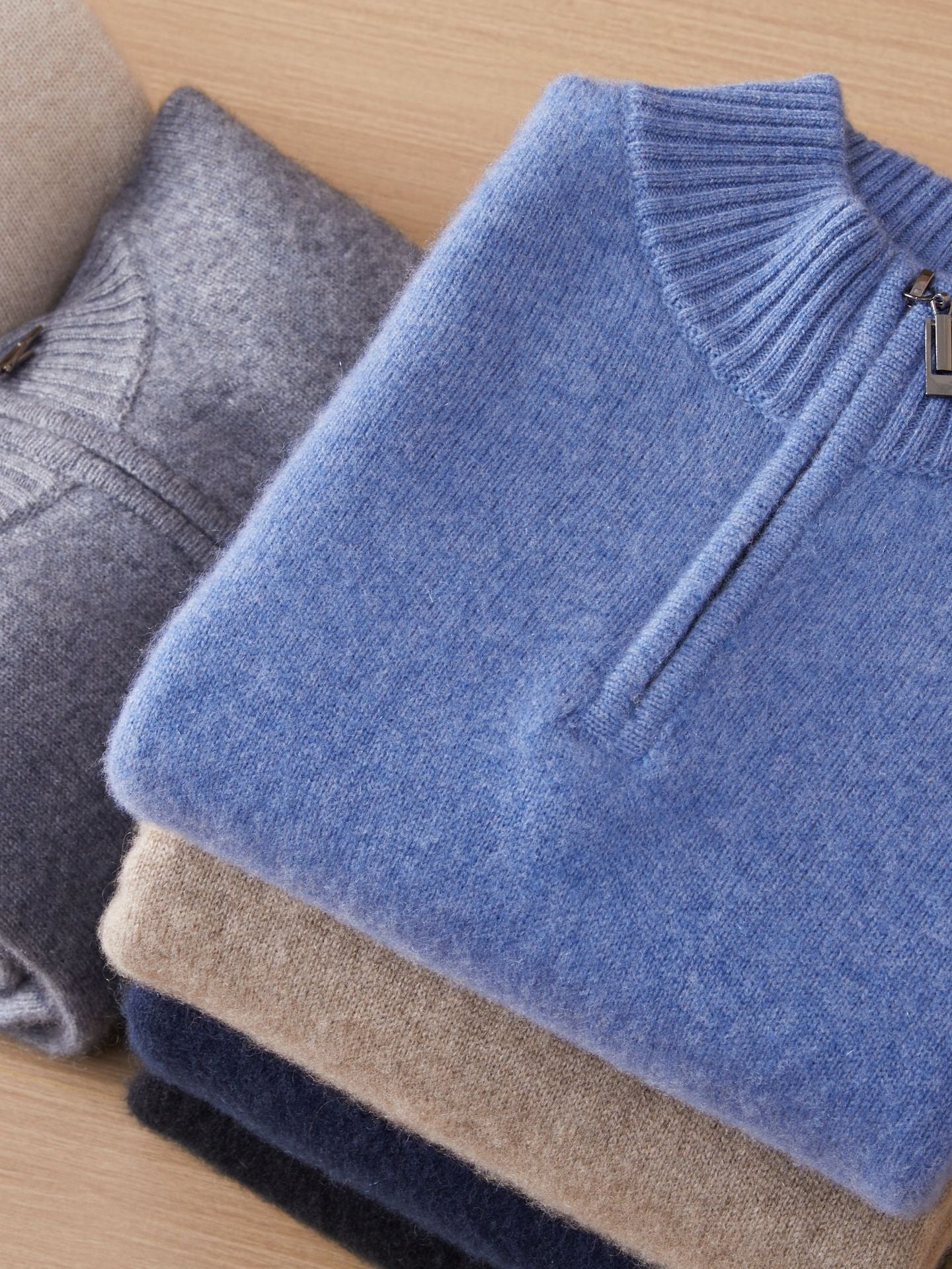 Baby Cashmere Half Zip