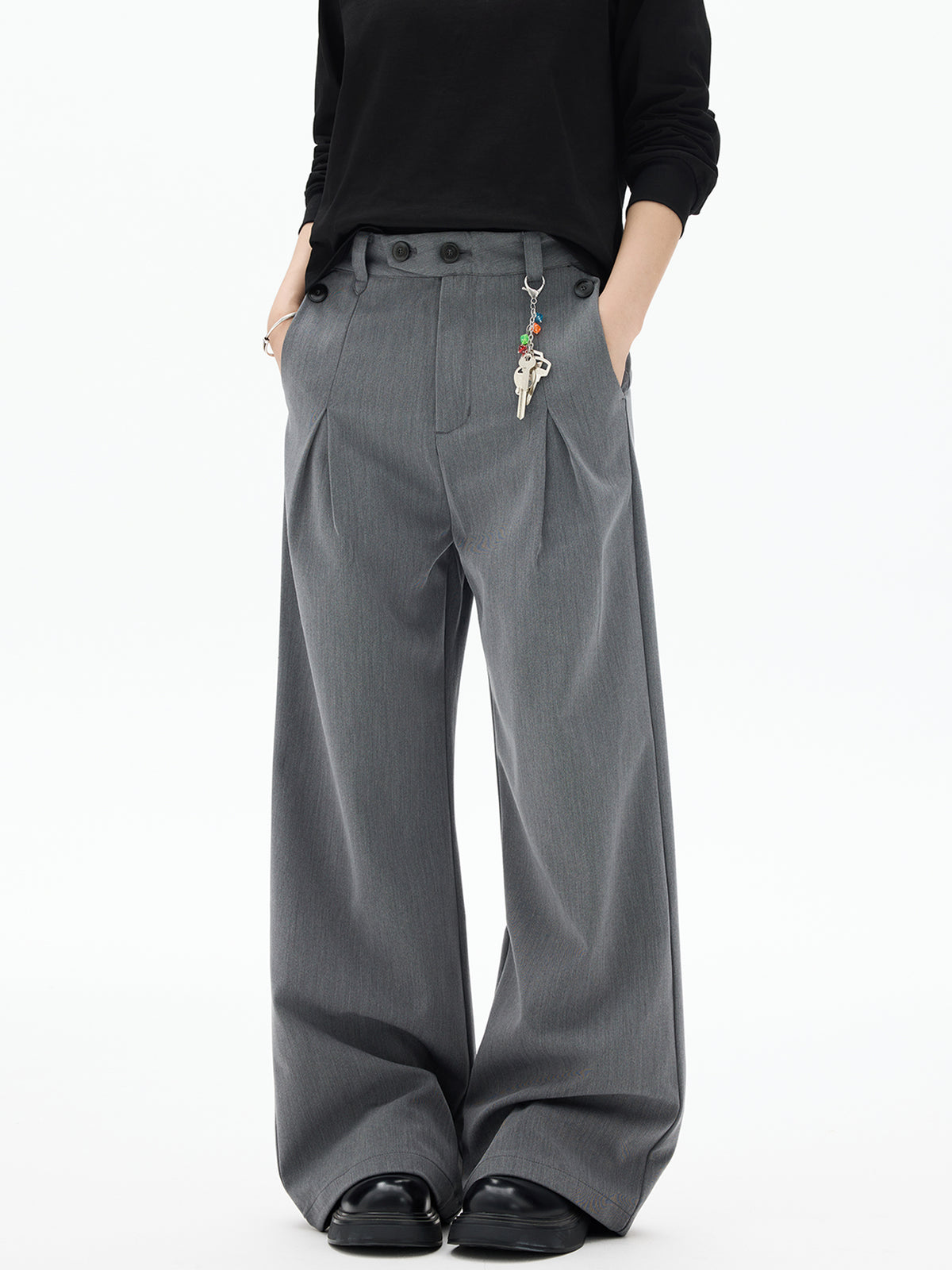 Flared Suit Trousers