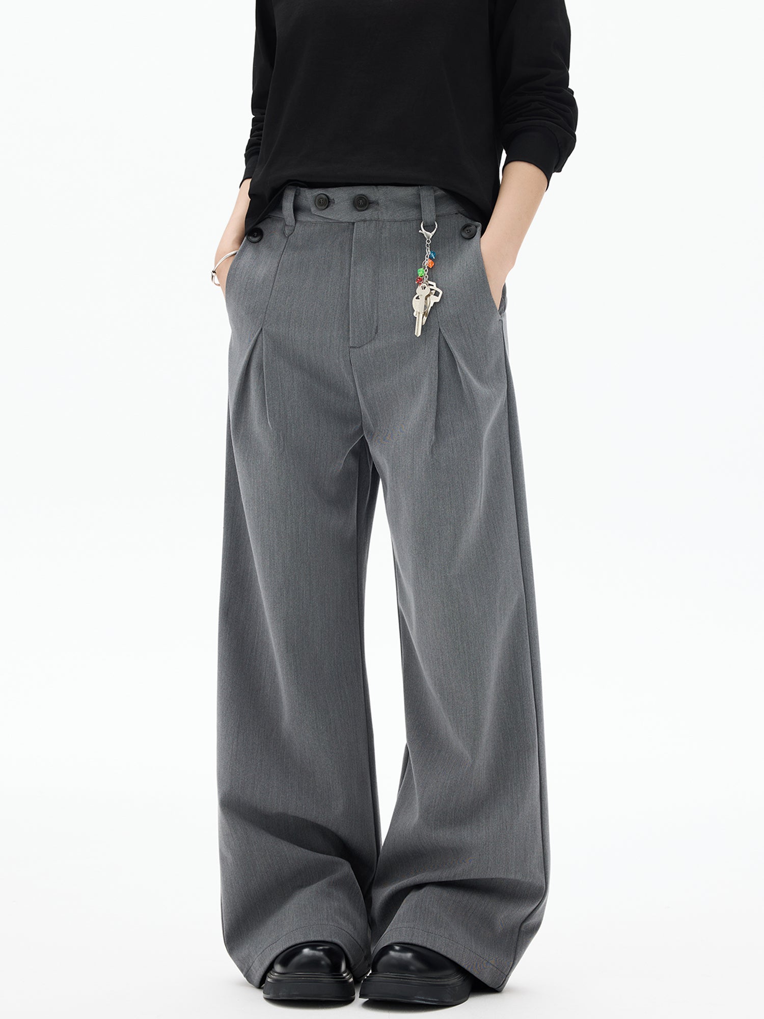 Flared Suit Trousers