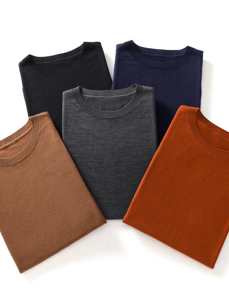 Pure Wool Knit T-Shirt