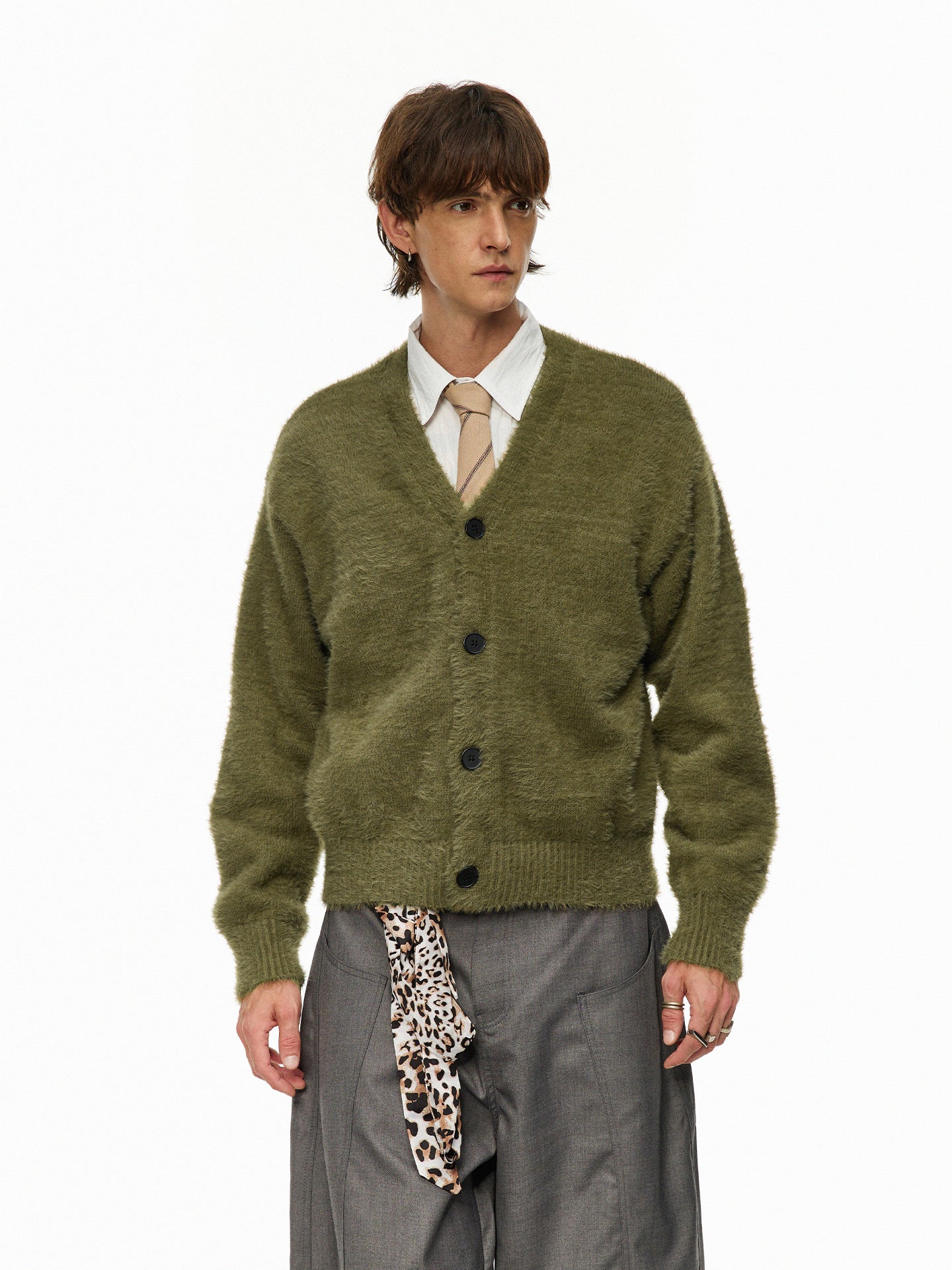 V-Neck Cardigan