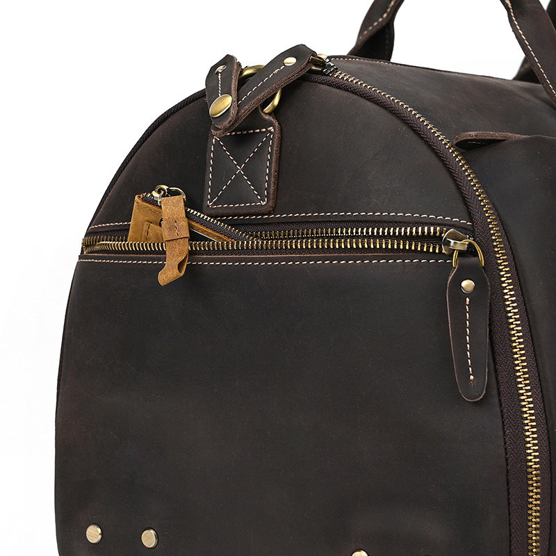 Leather Roller Bag