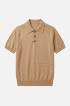 Textured Knit Polo