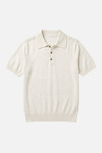 Textured Knit Polo