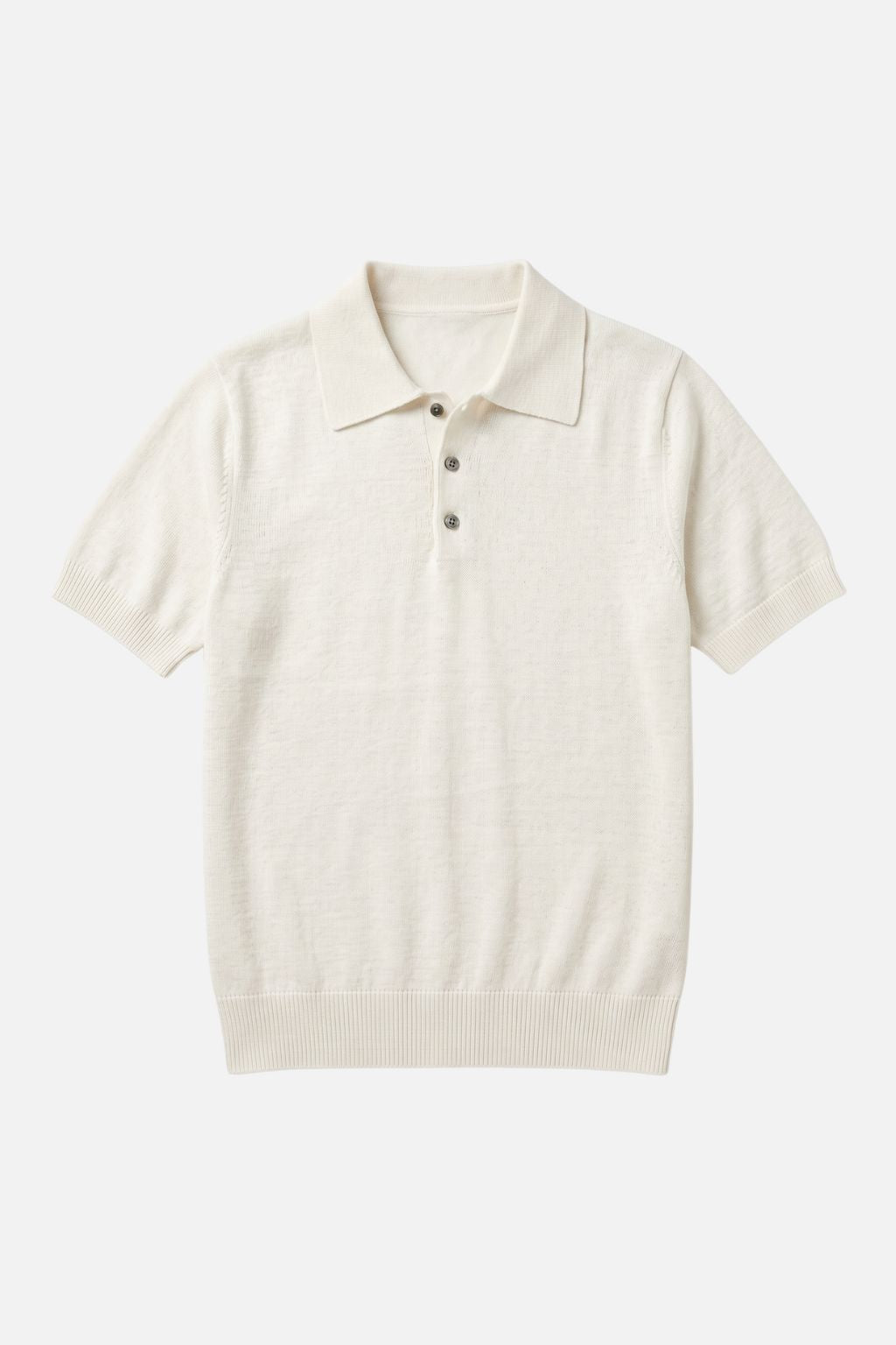 Textured Knit Polo