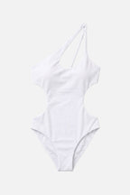 Asymmetric One-Piece Swimsuit