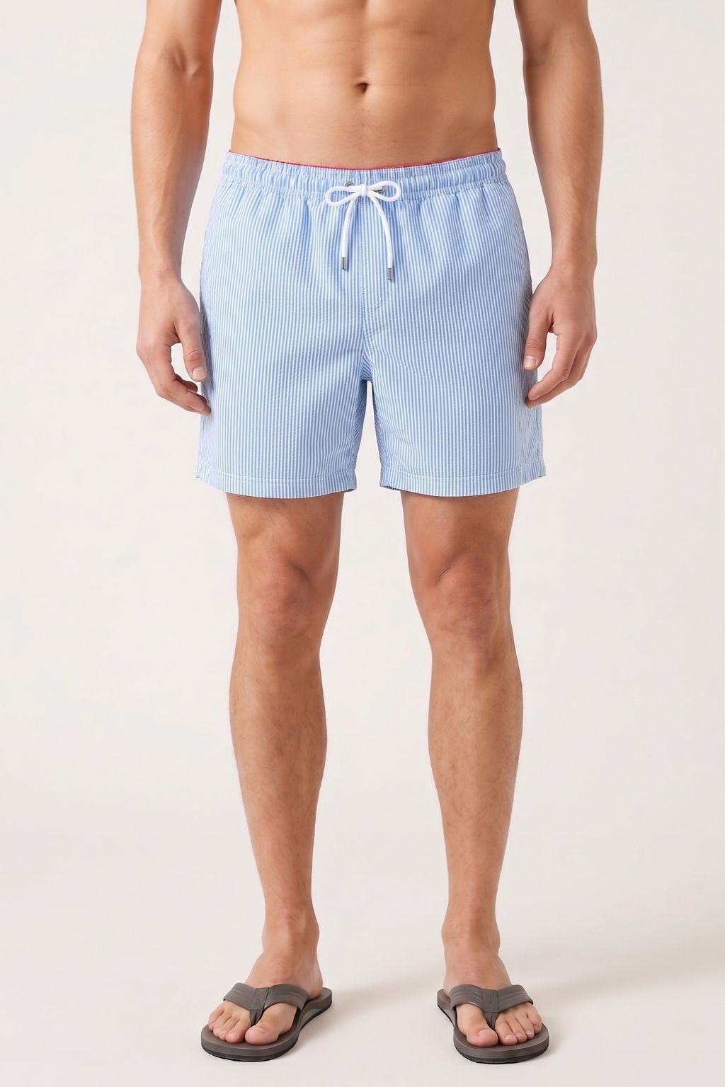Striped Swim Short