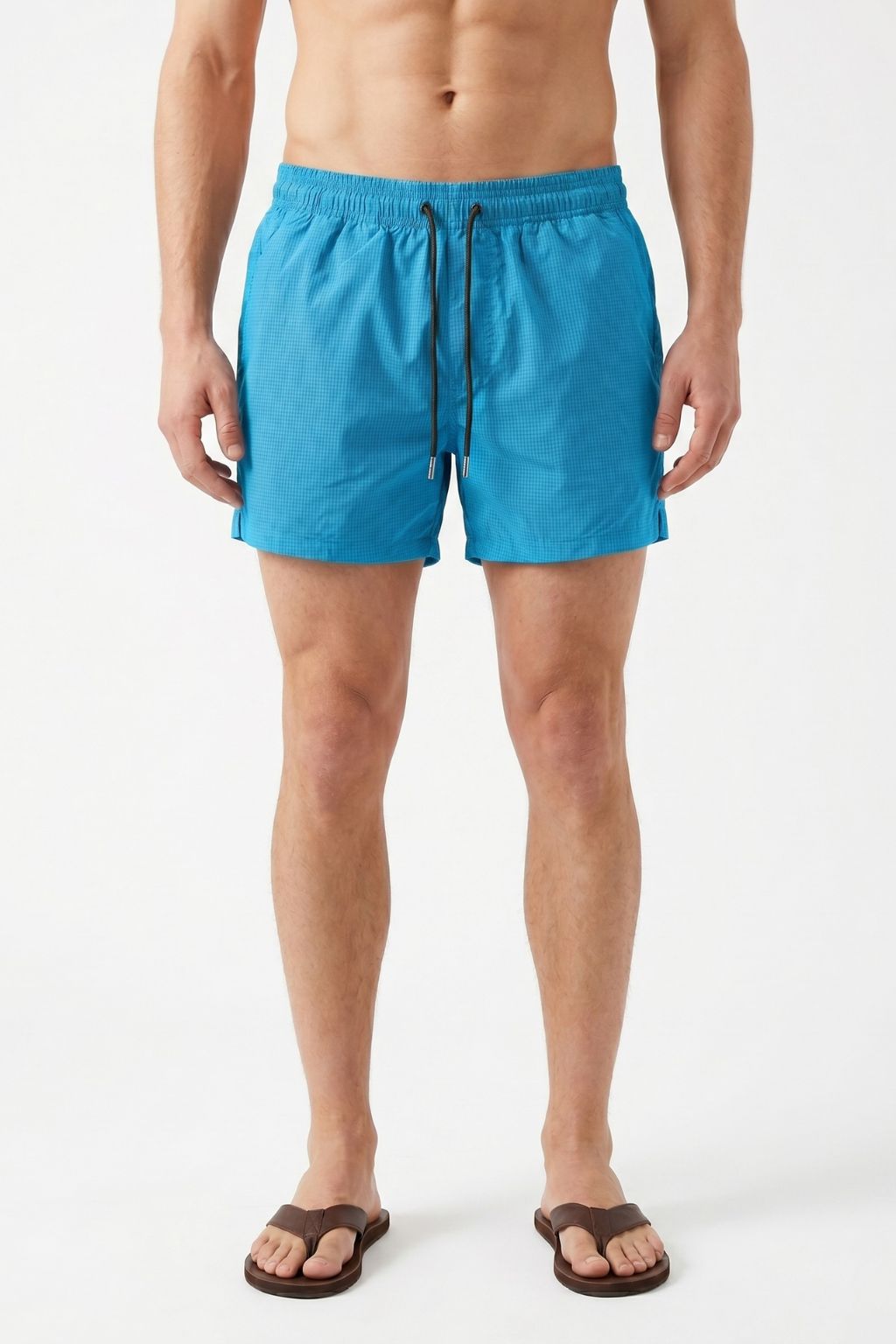Textured Swim Trunk