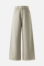 LAB Pleated Wide-Leg Trousers