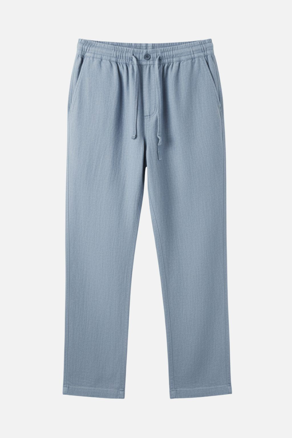 Relaxed Linen Drawstring Trousers