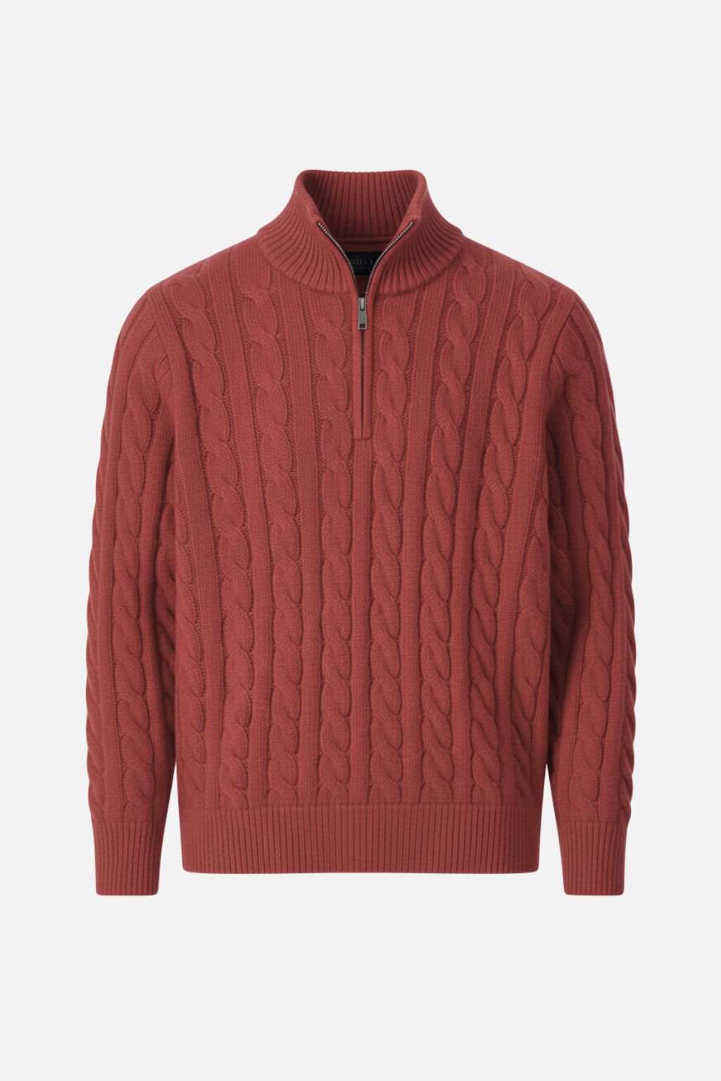 LAB Cable Knit Half-Zip Sweater