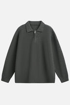 LAB Fleece Knit Zip Sweater