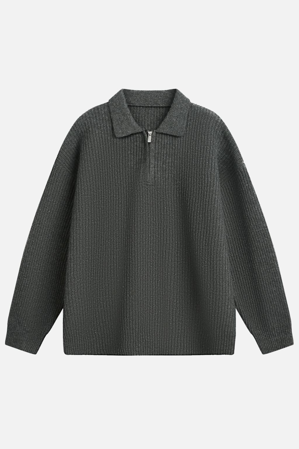 LAB Fleece Knit Zip Sweater