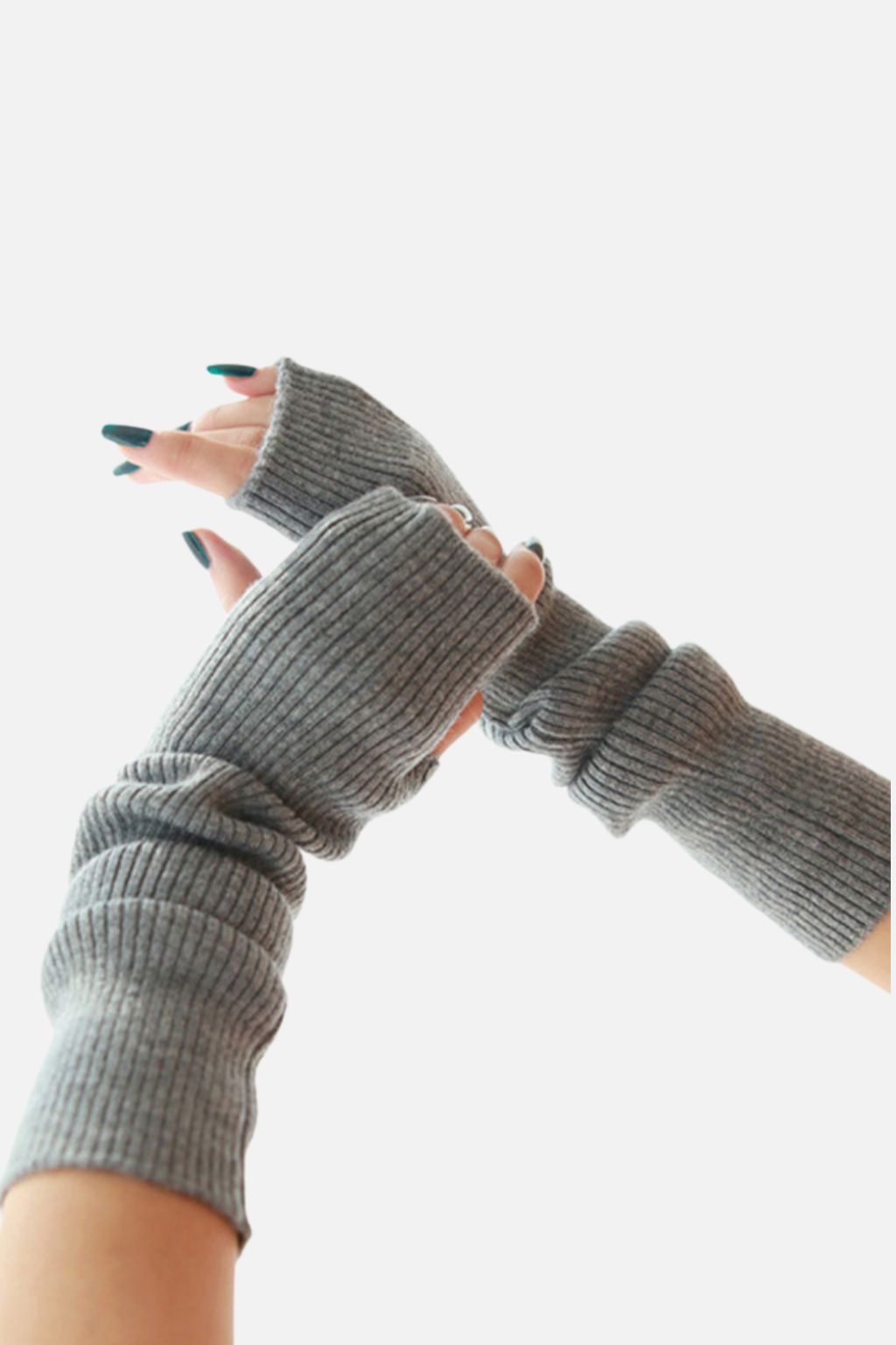 Wool Knit Arm Warmers