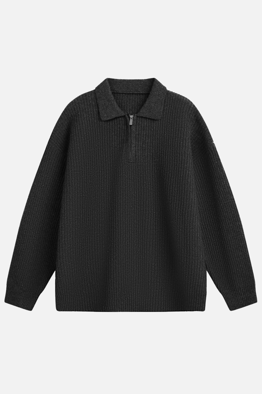 LAB Fleece Knit Zip Sweater