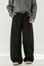 LAB Pleated Wool Trousers