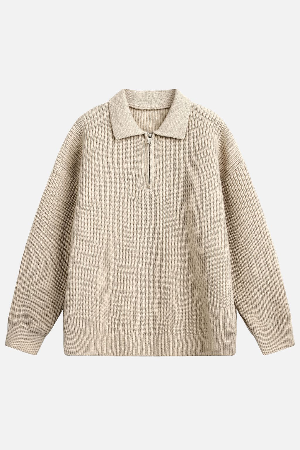 LAB Fleece Knit Zip Sweater