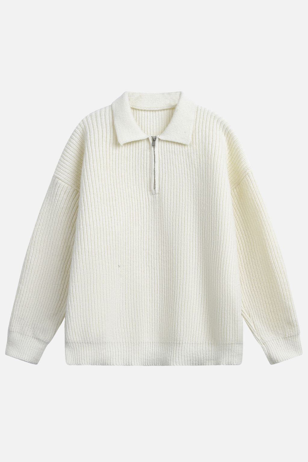 LAB Fleece Knit Zip Sweater