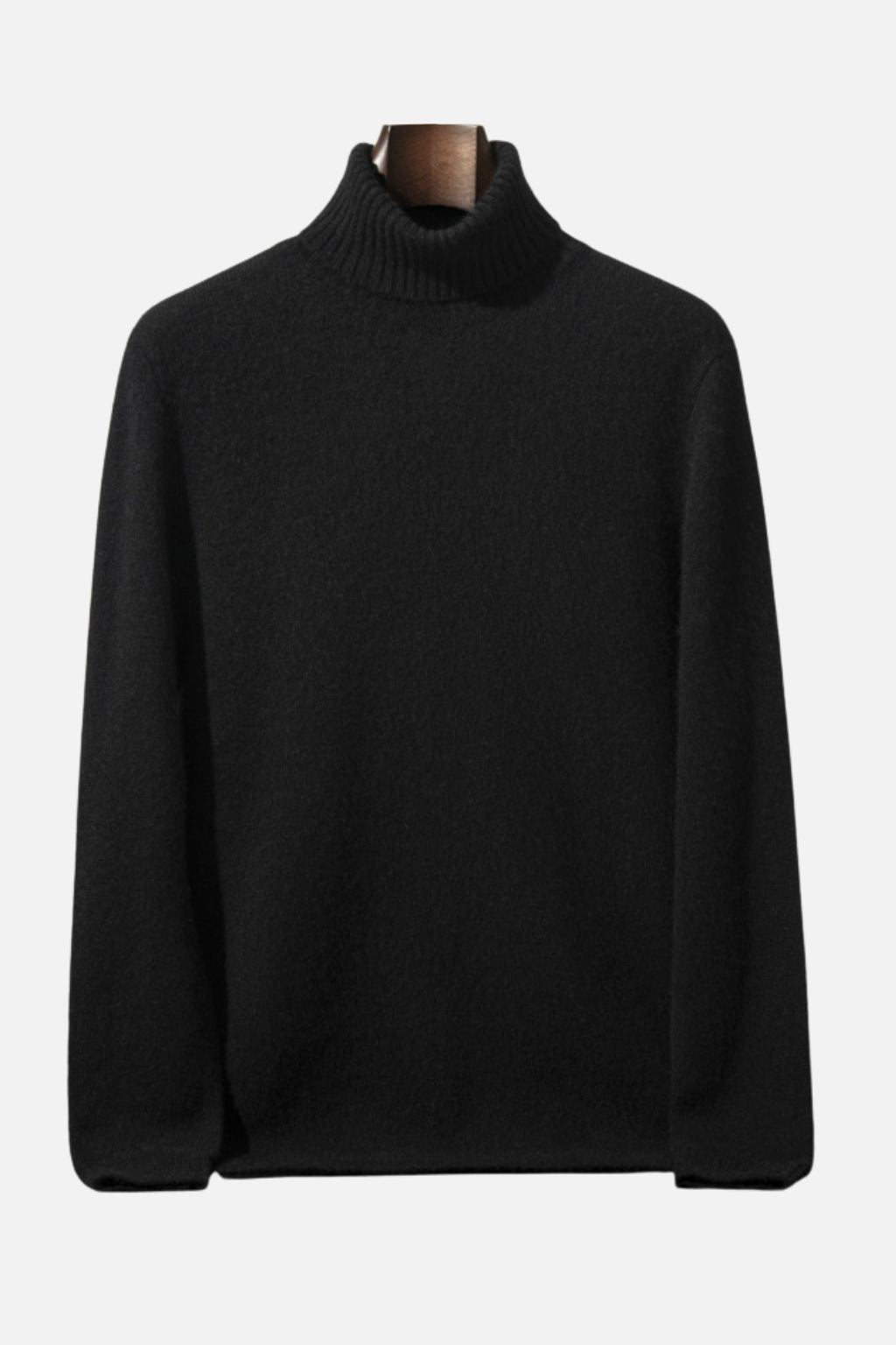 Cashmere High Neck Knit Sweater
