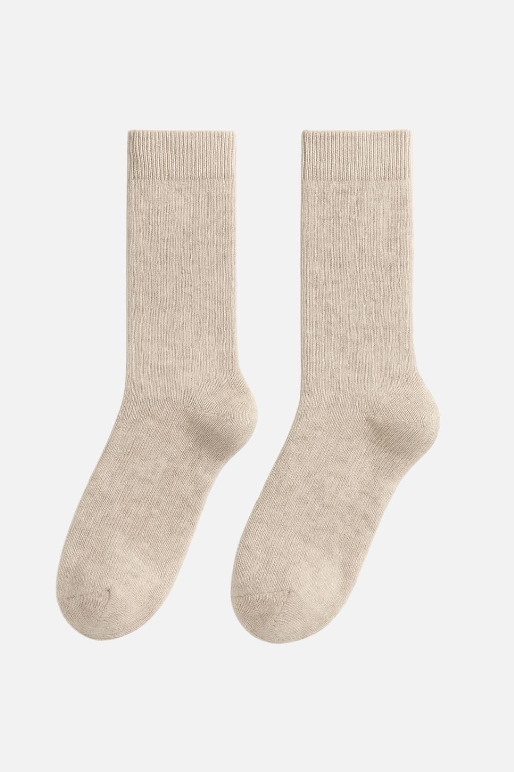 Cashmere Knit Warm Crew Socks