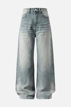 LAB Vintage Washed Straight Jeans