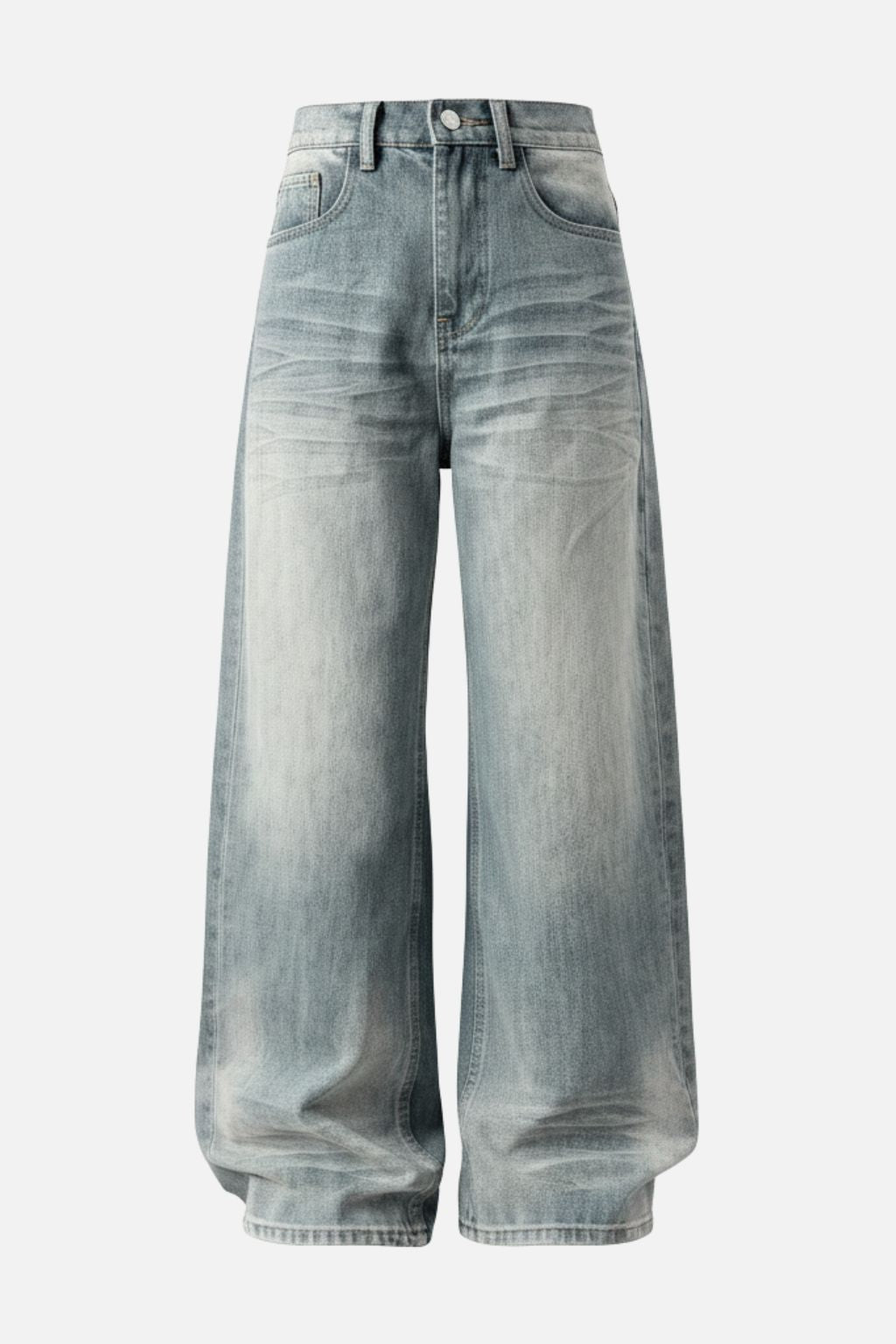 LAB Vintage Washed Straight Jeans
