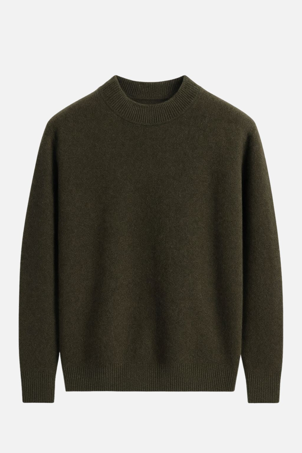 Double Knit Cashmere Crewneck