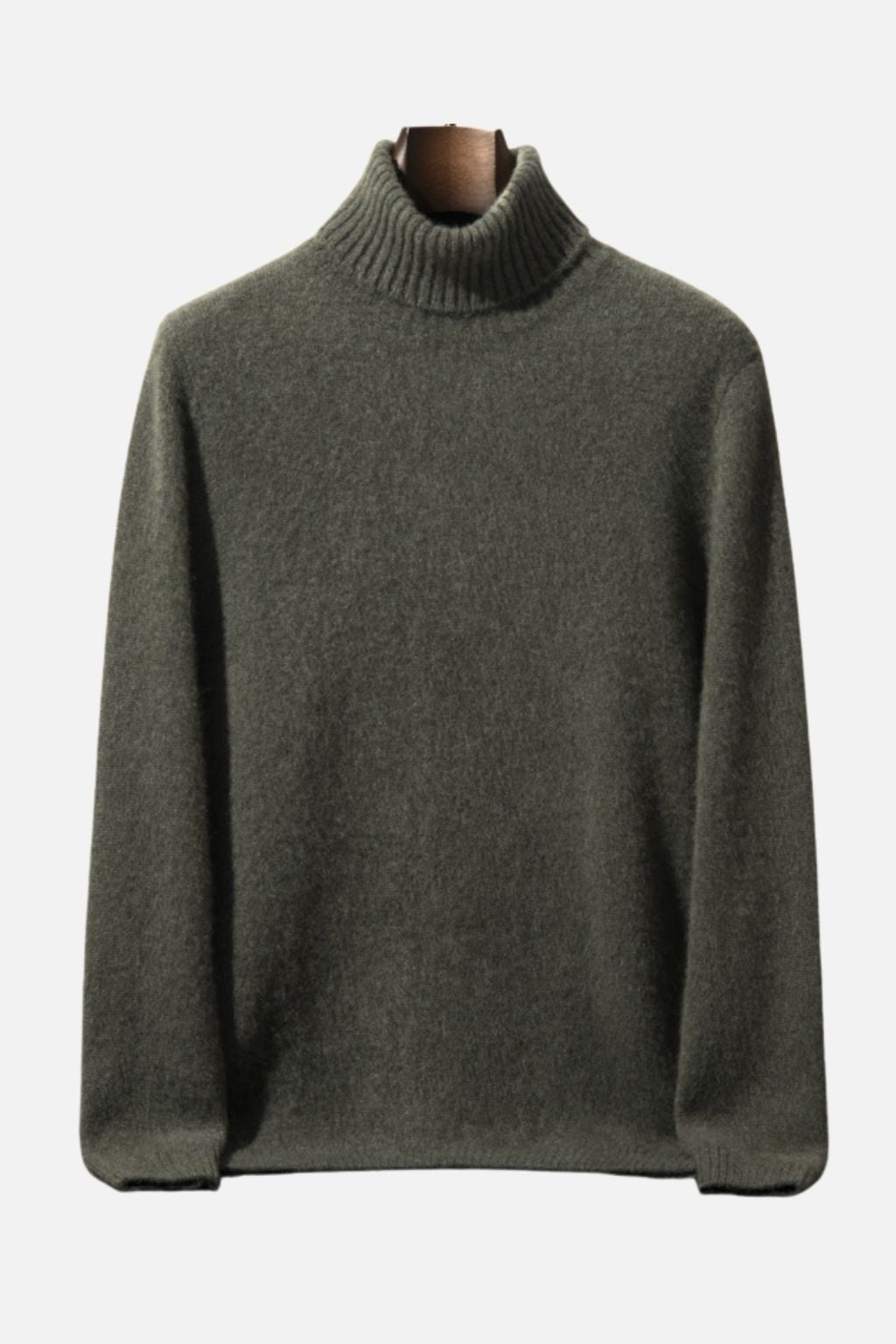 Cashmere High Neck Knit Sweater