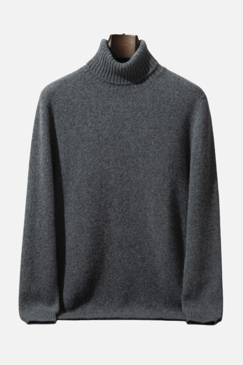 Cashmere High Neck Knit Sweater