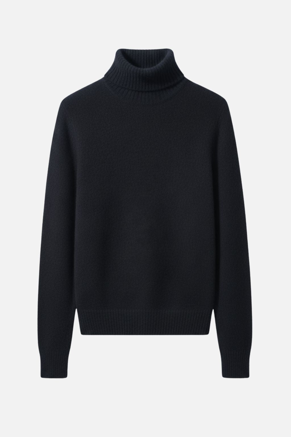 Cashmere High Neck Knit Sweater