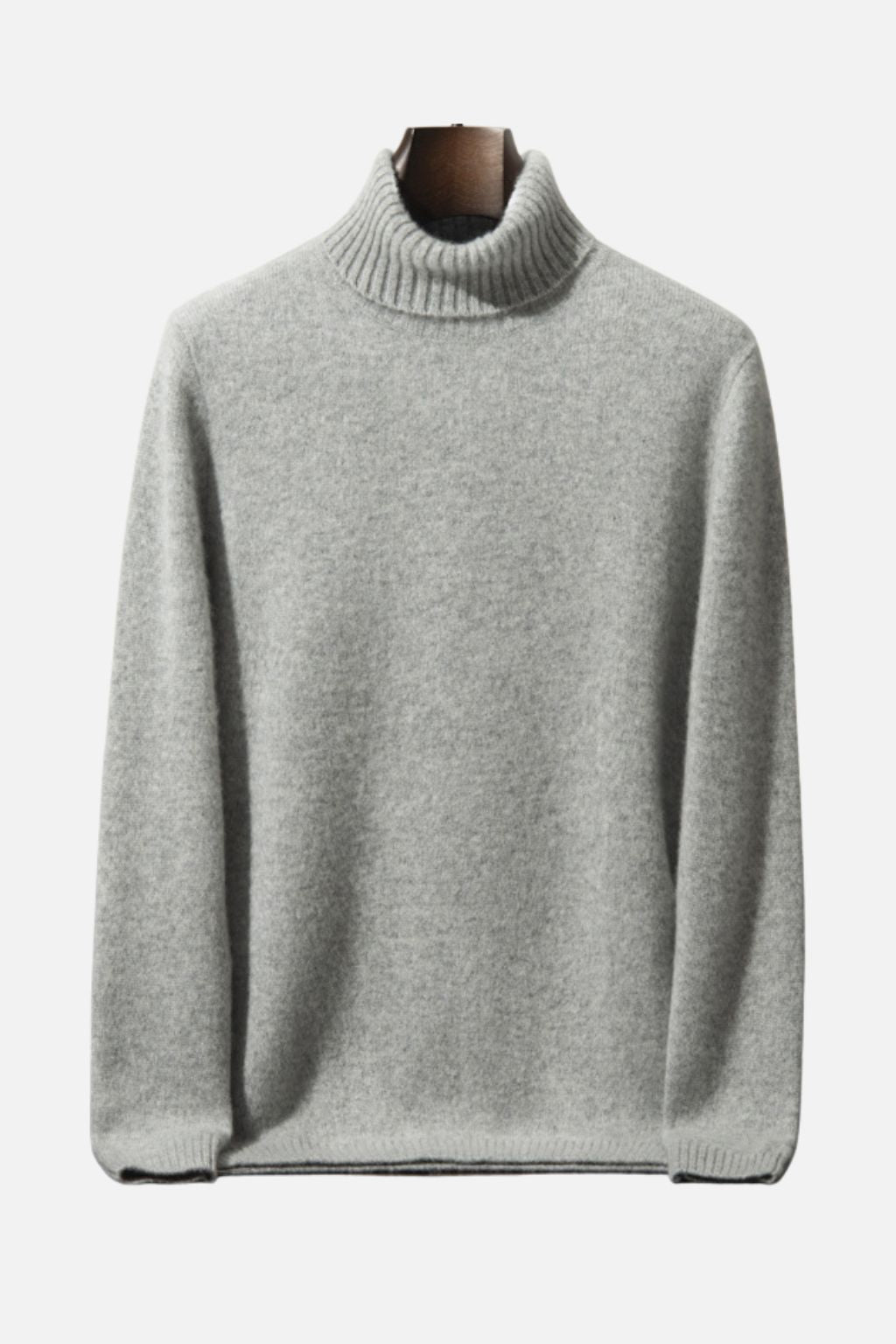 Cashmere High Neck Knit Sweater