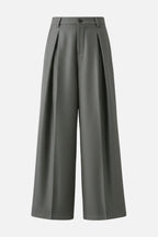 LAB Cross Pleated Relaxed Trousers