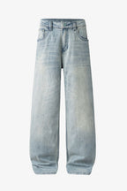 Light Wash Relaxed Denim